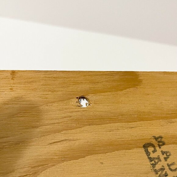 Vintage Wooden Art Bathroom Plaque Joke Sign Made in Canada - Picture 11 of 16